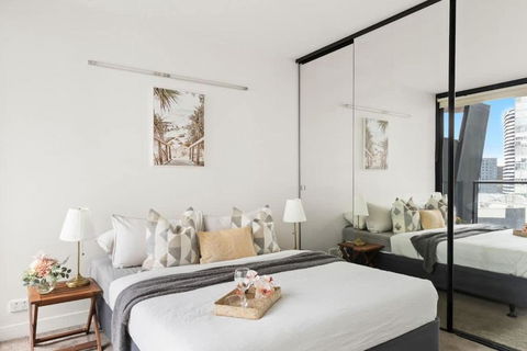 A 2 Bed 3min To Melbourne Central With Parking - Northern Rivers Accommodation 4