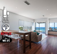 2BR Coolum Beachfront  180 Views  Wine Netflix - Northern Rivers Accommodation