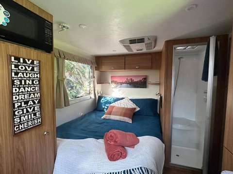 Heated Caravan With All The Trimmings - Northern Rivers Accommodation 1