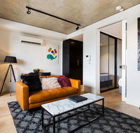 Artsy Apartment CBD City Views and Balcony - Northern Rivers Accommodation