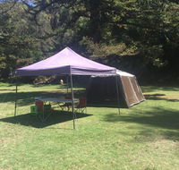 Basin Ku-ring-gai Campsite Set Up - Northern Rivers Accommodation