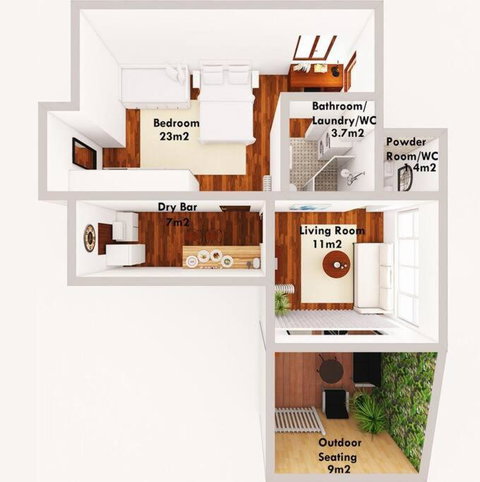 Sandy Bay Escape - Northern Rivers Accommodation 1