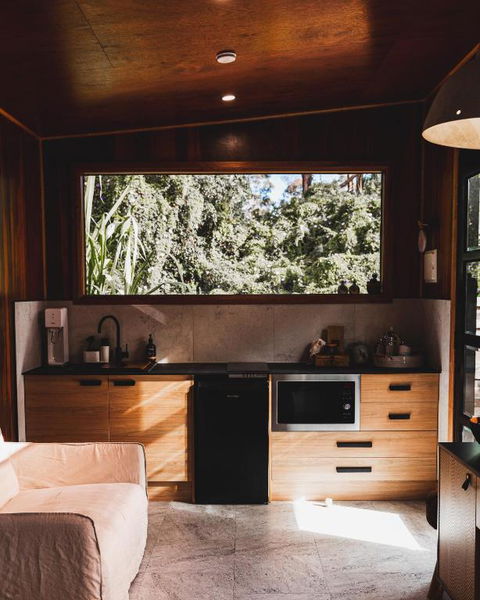 Tiny Home, Outdoor Bath, Infrared Sauna, Fire Pit - Northern Rivers Accommodation 1