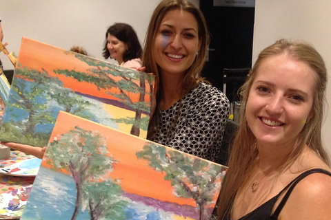 Friday Night 2 For 1 Paint And Sip Art Sessions - Northern Rivers Accommodation 4