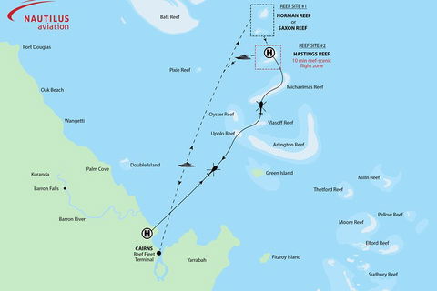 Great Barrier Reef Scenic Helicopter Tour And Cruise From Cairns - Northern Rivers Accommodation 4