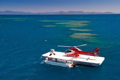 Scenic Helicopter Flight To Moore Reef And Return Snorkeling Cruise From Cairns - Northern Rivers Accommodation 4