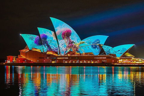 Vivid 90-Minute Sydney Harbour Intimate Catamaran Cruise With Canapes - Northern Rivers Accommodation 2