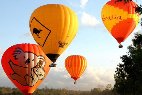 Natural Bridge & Springbrook Waterfalls Tour + Hot Air Balloon With Breakfast - Northern Rivers Accommodation 0